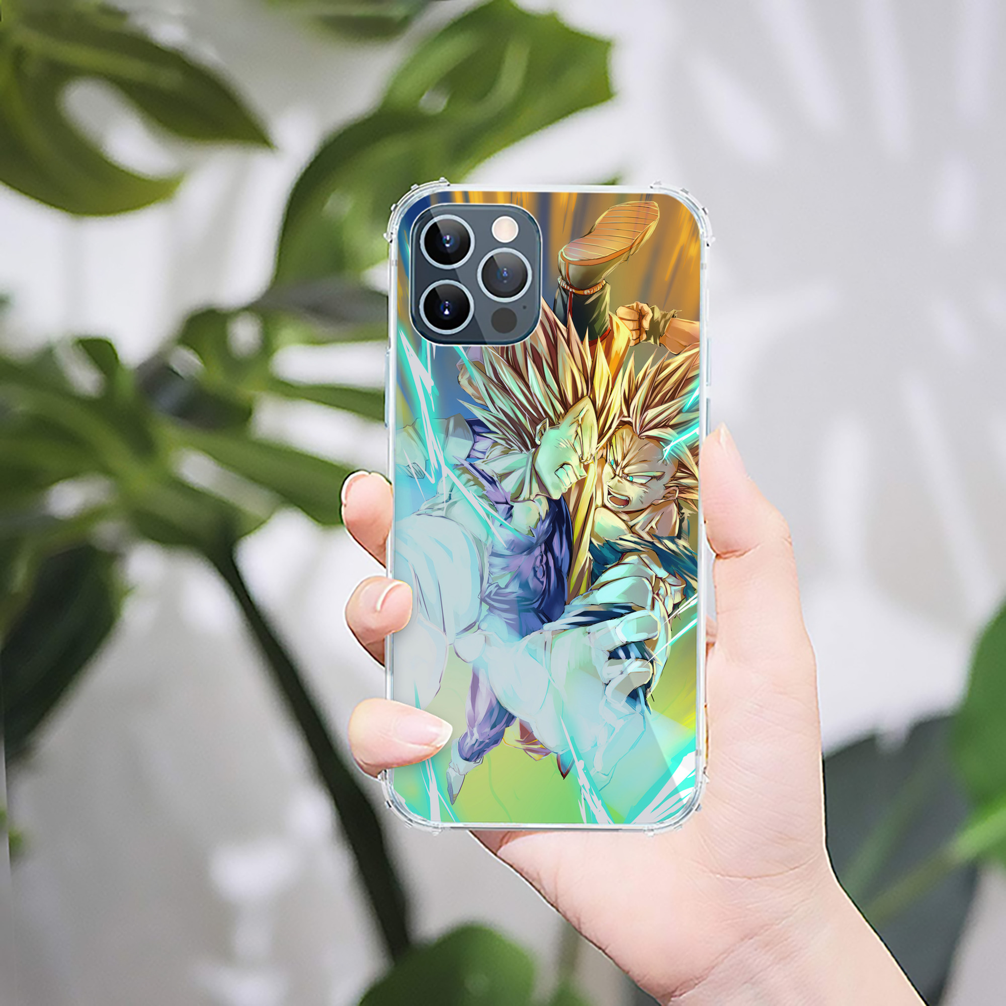 （画像用） ドラゴンボール DRAGON BALL 【iPhone 12シリーズ対応】透明スマホケース（クリアソフトケース）